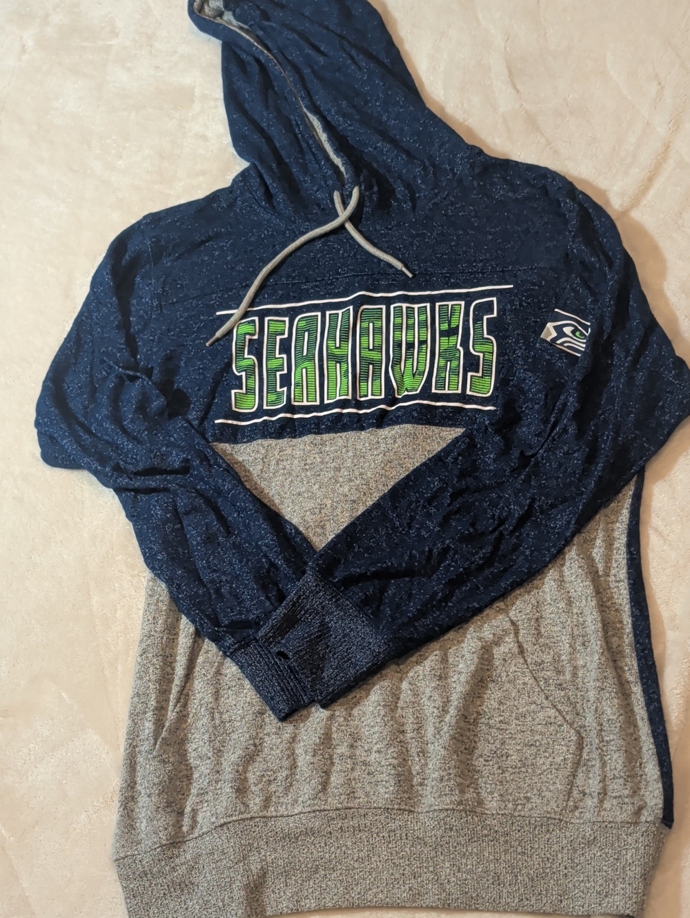 Team Apparel Women's Navy Heather Pullover Top
